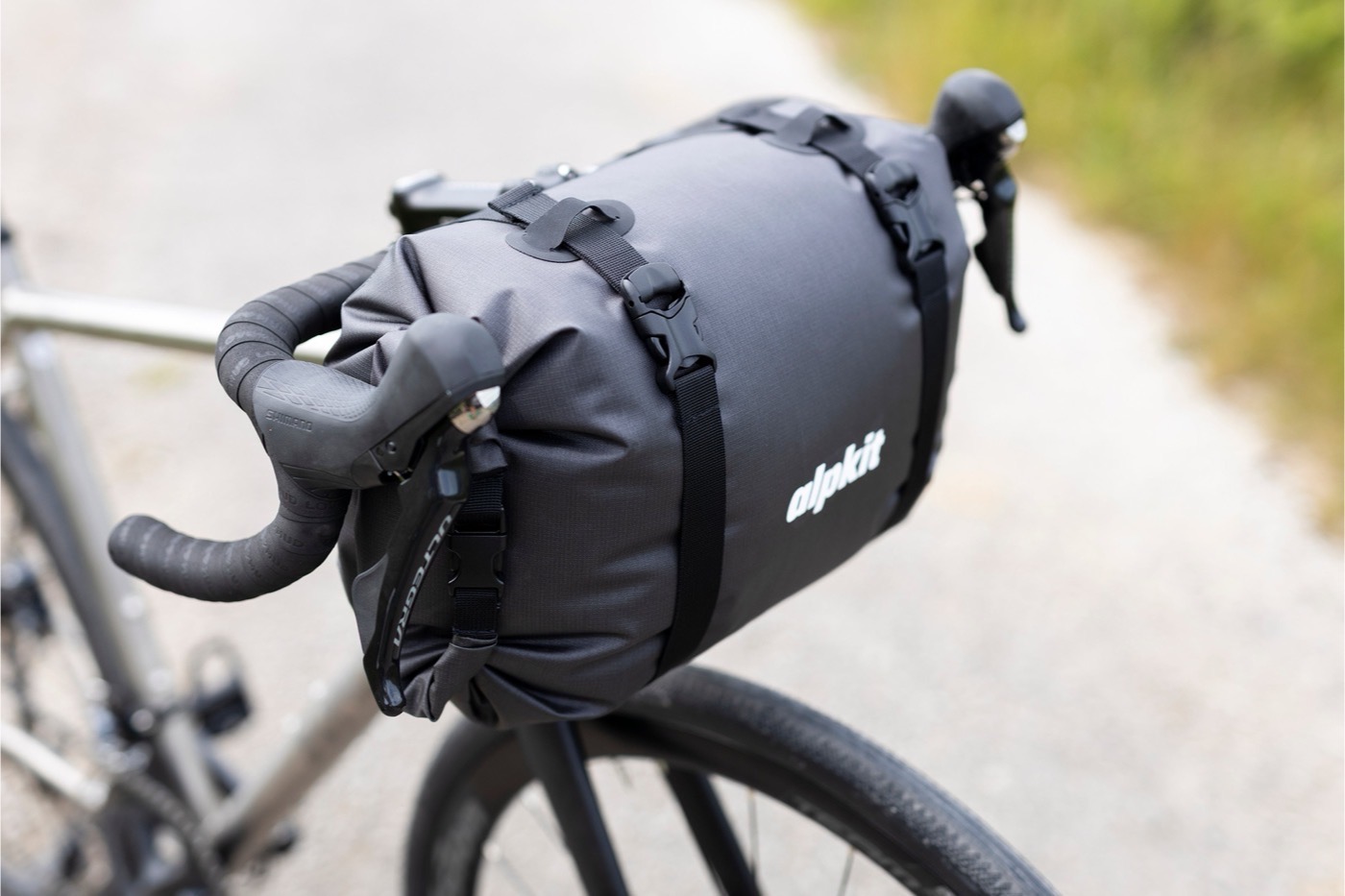 Alpkit Deluge Handlebar Bag 20L product photograph, view 2