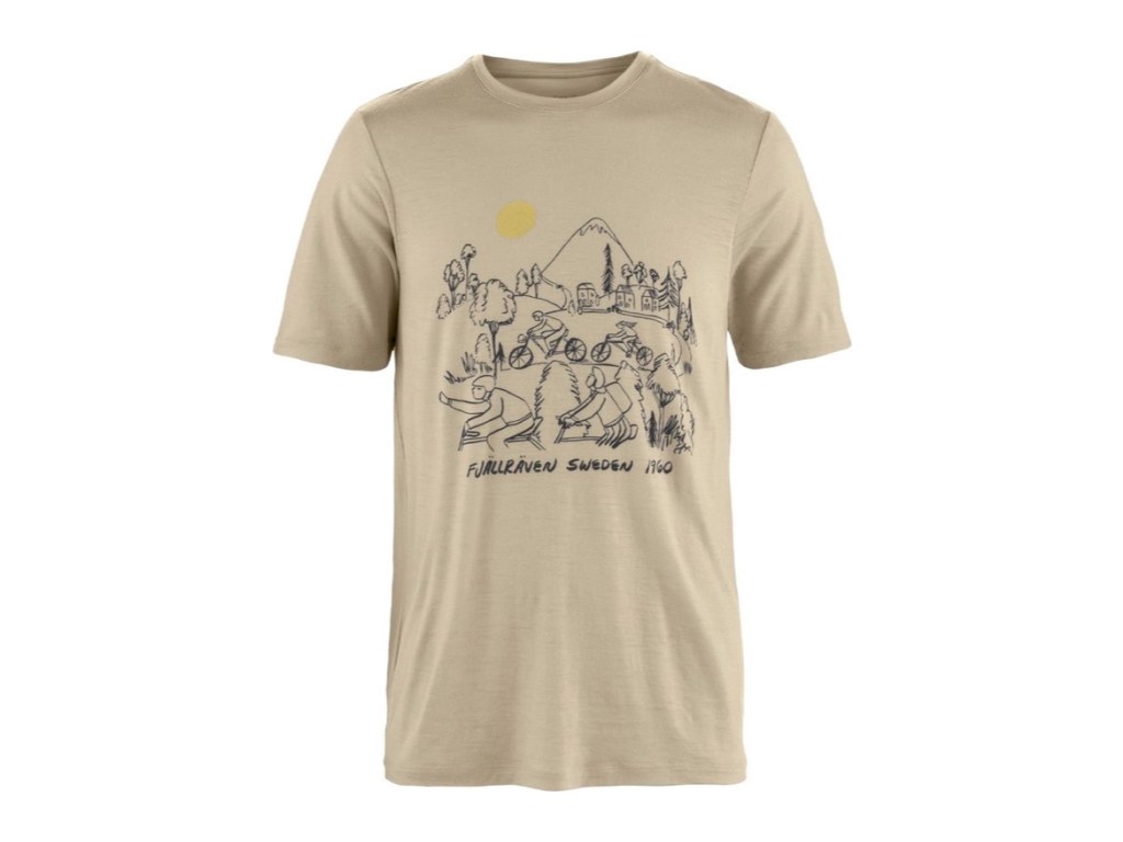 Fjallraven Hoja Lugnt Wool T-Shirt product photograph