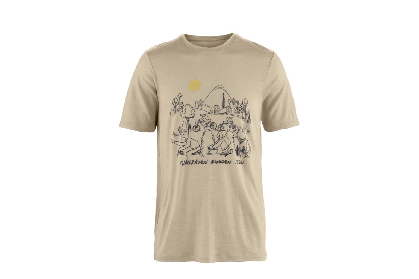 Fjallraven Hoja Lugnt Wool T-Shirt product photograph