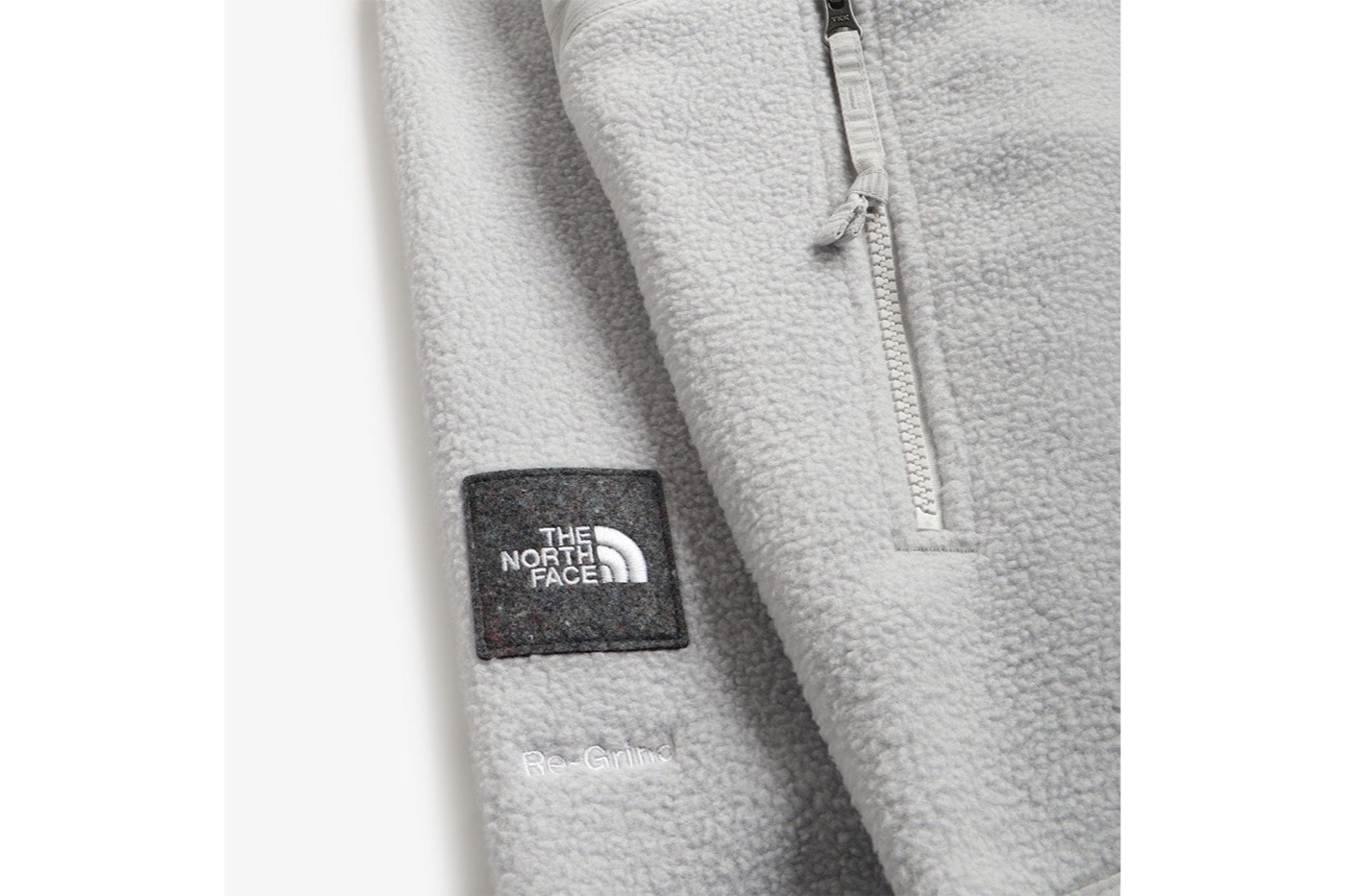 The North Face Regrind Denali Jacket product photograph, view 3